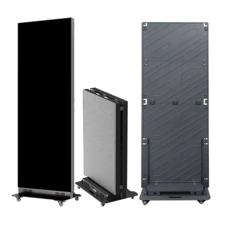 Smart Glass Touch Screen Light Emitting Diode Poster Display Retail Advertising Kiosk Portable Foldable Design
Smart Glass Touch Screen Light Emitting Diode Poster Display Retail Advertising Kiosk Portable Foldable Design