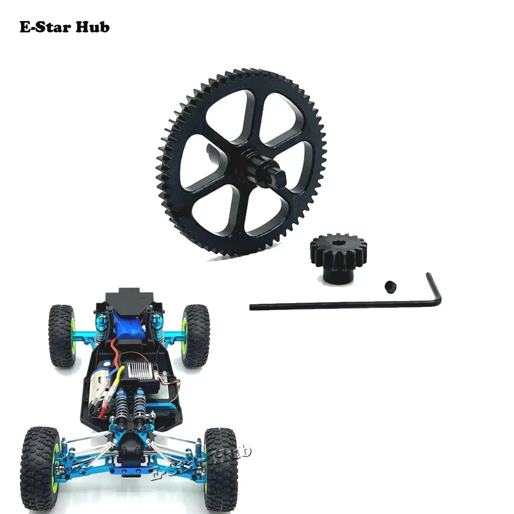Motor Reduction Gear for WLtoys 124006 12423 12427 12428 12429 Metal Upgrade Parts Kit RC Car OP Accessories
Motor Reduction Gear for WLtoys 124006 12423 12427 12428 12429 Metal Upgrade Parts Kit RC Car OP Accessories