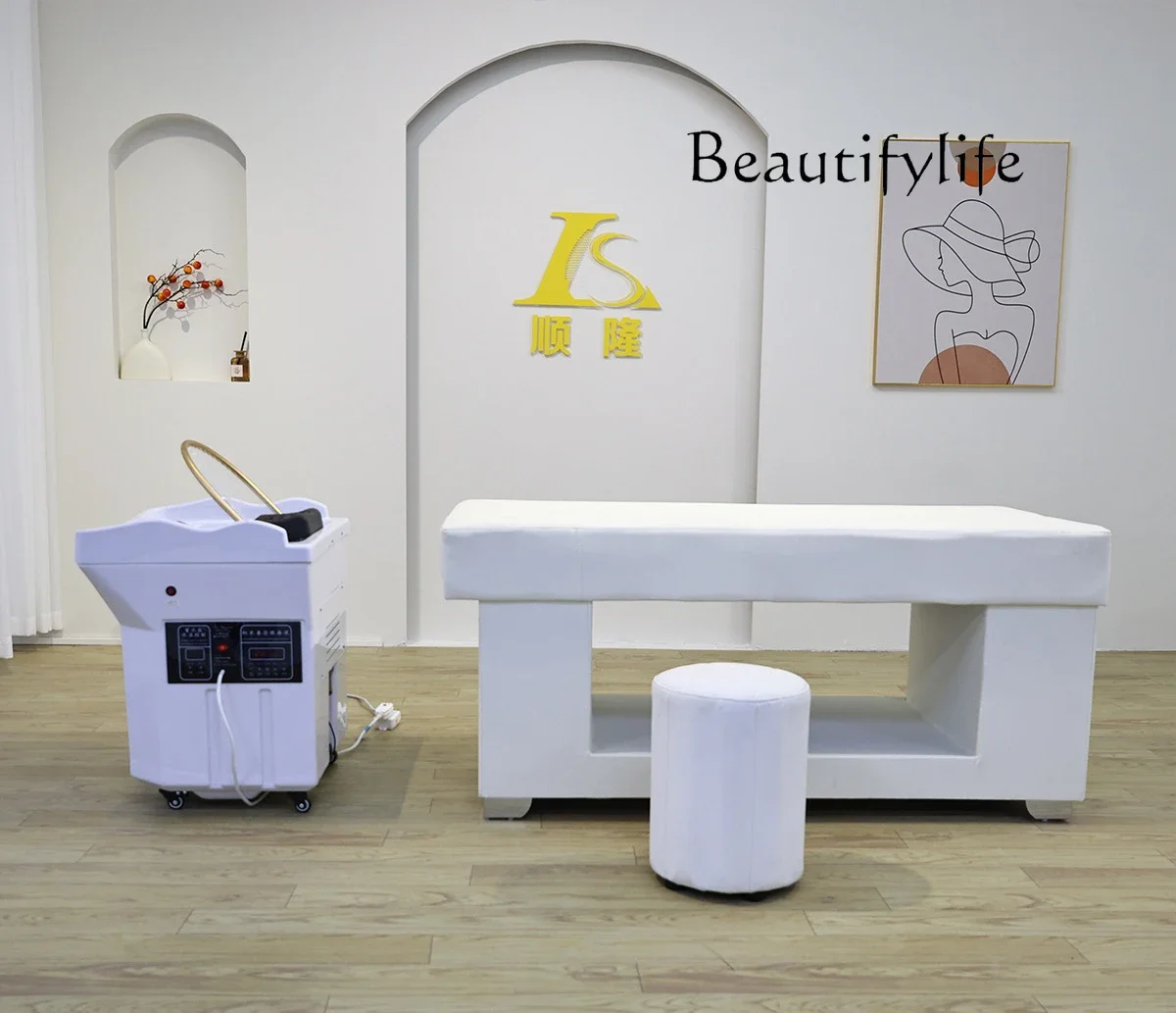 yj21 Hair treatment barber shop beauty salon special multi-functional water circulation fumigation bed for shampoo bed
yj21 Hair treatment barber shop beauty salon special multi-functional water circulation fumigation bed for shampoo bed