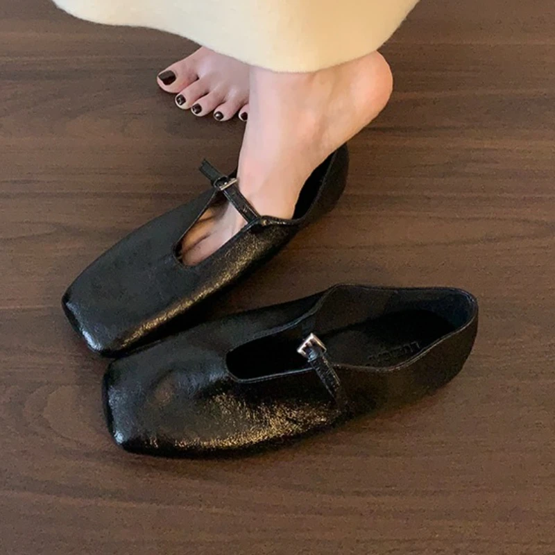 Women Flats Square Toe Loafers New Shoes Elegant 2025 Fashion Sport Shoes Woman Sneakers Designer Autumn Casual Zapatillas Mujer 
Women Flats Square Toe Loafers New Shoes Elegant 2025 Fashion Sport Shoes Woman Sneakers Designer Autumn Casual Zapatillas Mujer