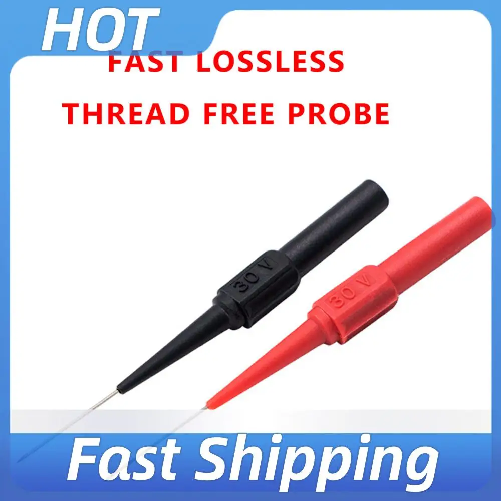 1 Pair Digital Multimeter Probe Soft-Nylon-Wireless Needle-Tip Universal Test Leads Diagnostic Puncture Extension Needle
1 Pair Digital Multimeter Probe Soft-Nylon-Wireless Needle-Tip Universal Test Leads Diagnostic Puncture Extension Needle