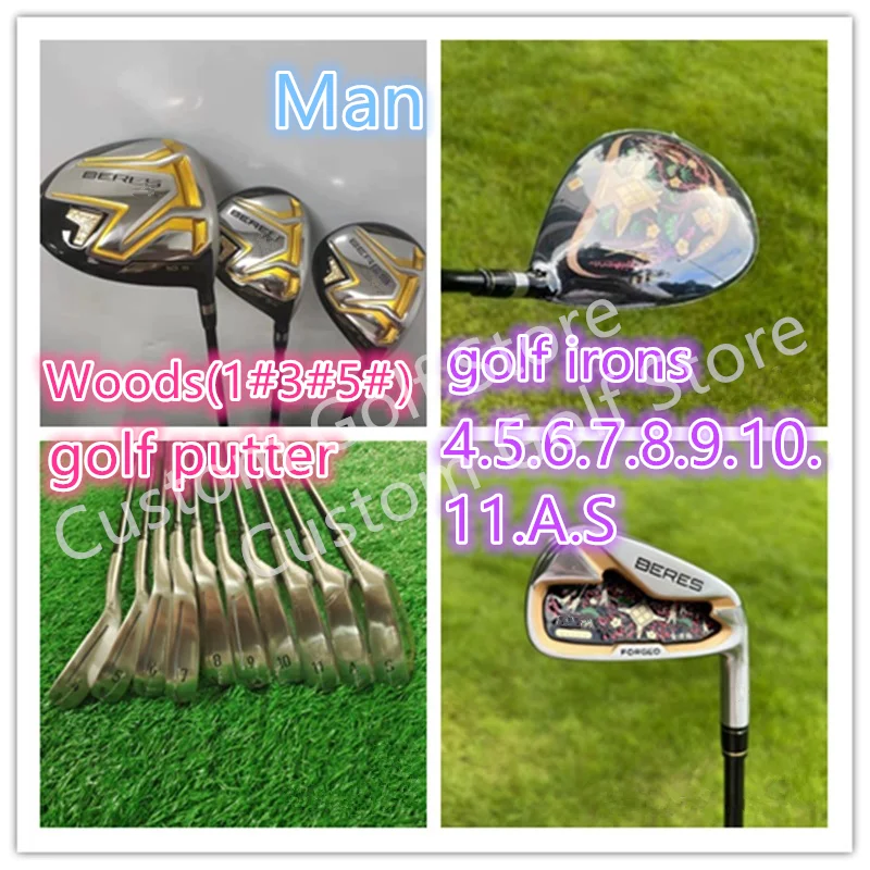 Men's Golf Clubs 08 Four Star Golf Clubs Set Driver + Iron + Putter (14PCS) Head Cover Without Pack
Men's Golf Clubs 08 Four Star Golf Clubs Set Driver + Iron + Putter (14PCS) Head Cover Without Pack