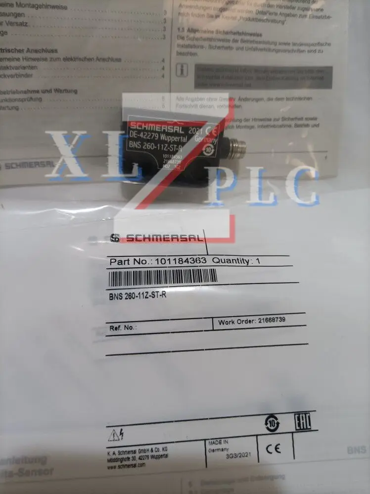 BNS 260-11Z-ST-R safety sensor is brand new and genuine in stock.
BNS 260-11Z-ST-R safety sensor is brand new and genuine in stock.