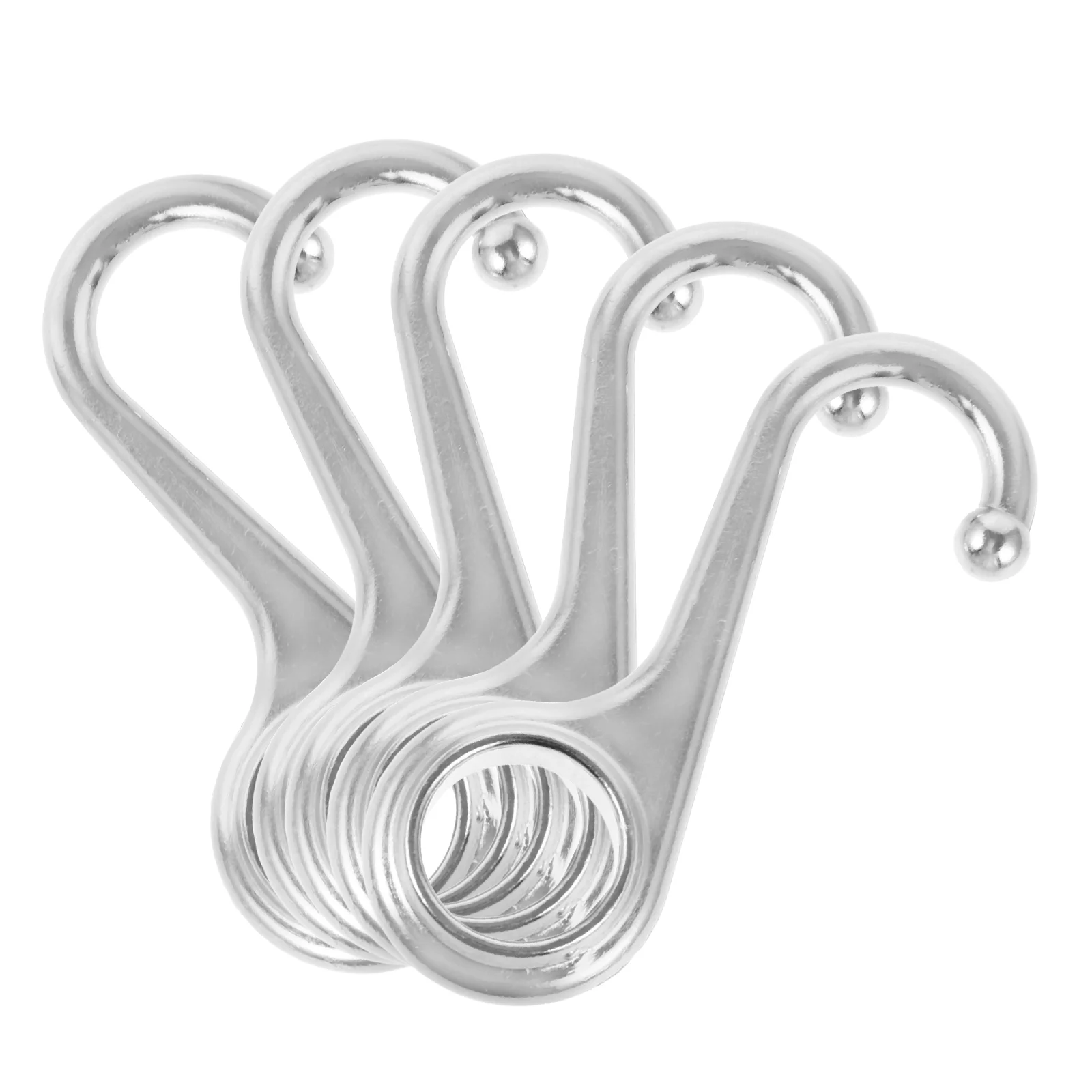 5 Pcs Multifunctional Hook Home Hooks Key Anti-slip Clothes Hanging Rack Coat Hanger Metal
5 Pcs Multifunctional Hook Home Hooks Key Anti-slip Clothes Hanging Rack Coat Hanger Metal