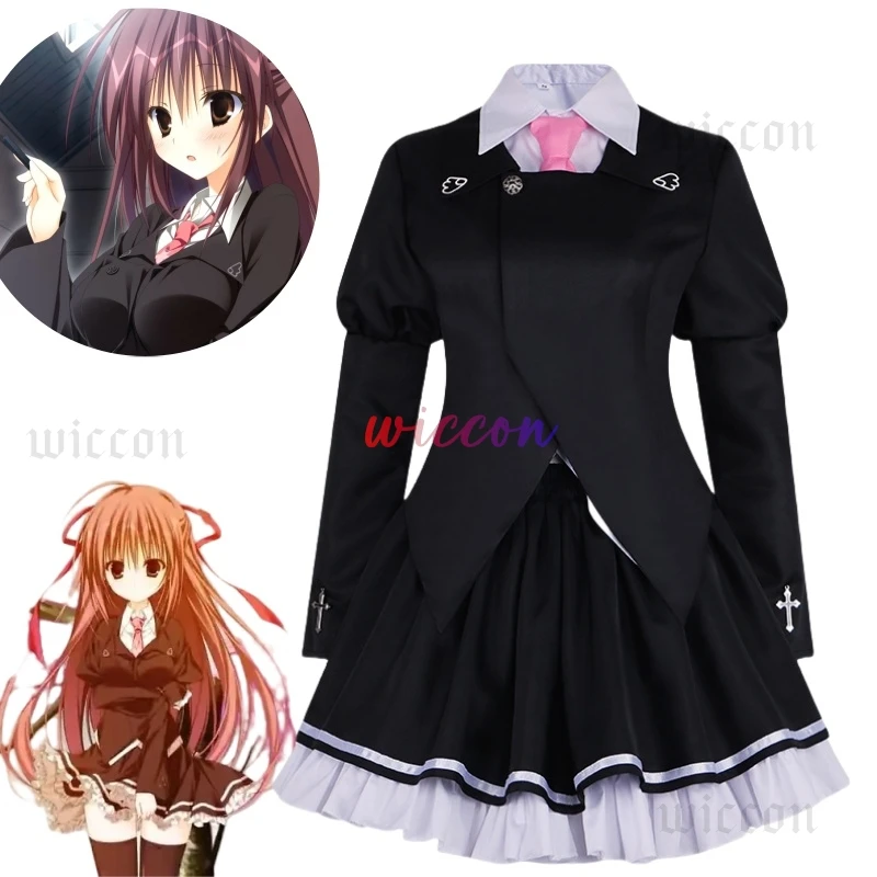 Костюм для косплея Рин Мисакура, игра Tear Flows, потому что нежность JK, школьная форма, платье, наряд на Хэллоуин
Костюм для косплея Рин Мисакура, игра Tear Flows, потому что нежность JK, школьная форма, платье, наряд на Хэллоуин