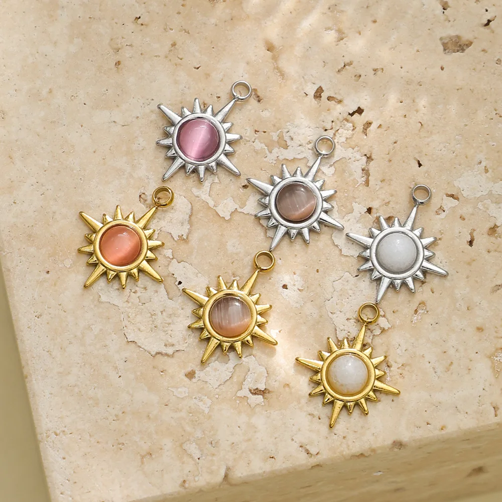 5 шт., популярные подвески из нержавеющей стали, бородатая звезда, цветной кулон, подвески, ожерелье, серьги, разъемы, изготовление ювелирных изделий своими руками
5 шт., популярные подвески из нержавеющей стали, бородатая звезда, цветной кулон, подвески, ожерелье, серьги, разъемы, изготовление ювелирных изделий своими руками