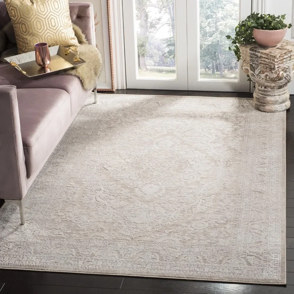 Коврик SAFAVIEH Reflection Collection Area — 8 футов x 10 дюймов, бежевый и кремовый, потертый дизайн в стиле бохо, не линяет и легкий уход
Коврик SAFAVIEH Reflection Collection Area — 8 футов x 10 дюймов, бежевый и кремовый, потертый дизайн в стиле бохо, не линяет и легкий уход