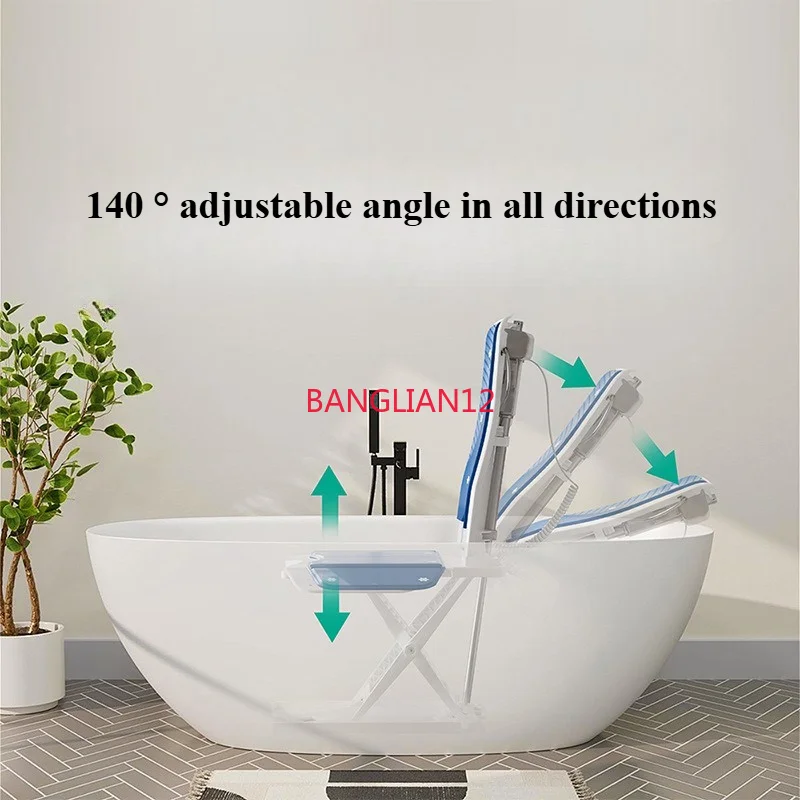 Lift and drop toilet shower chair, folding waterproof, 150kg load-bearing
Lift and drop toilet shower chair, folding waterproof, 150kg load-bearing