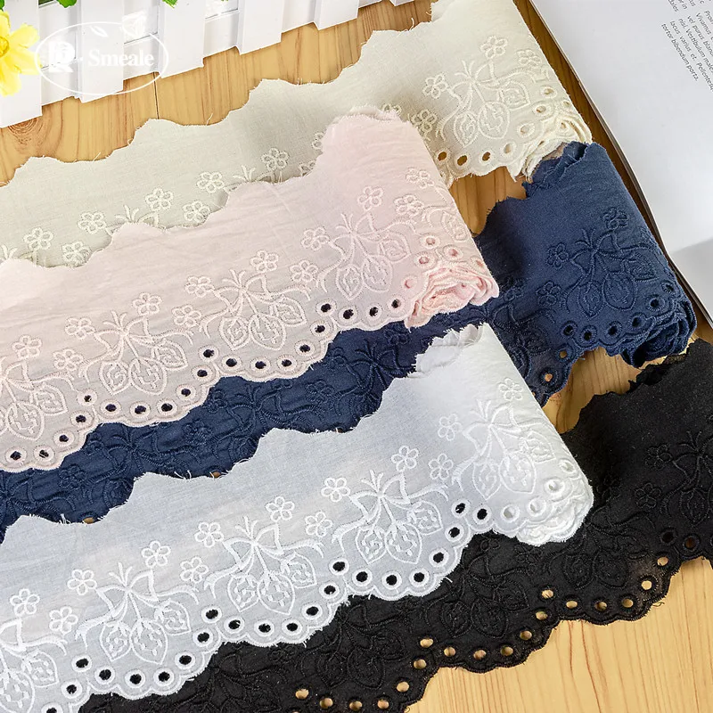 7.5CM Width New Strawberry Bow Cotton Embroidery Lace Trimming,Home Handmade Doll Clothes with Edging,Cotton Fabric Embroidery
7.5CM Width New Strawberry Bow Cotton Embroidery Lace Trimming,Home Handmade Doll Clothes with Edging,Cotton Fabric Embroidery