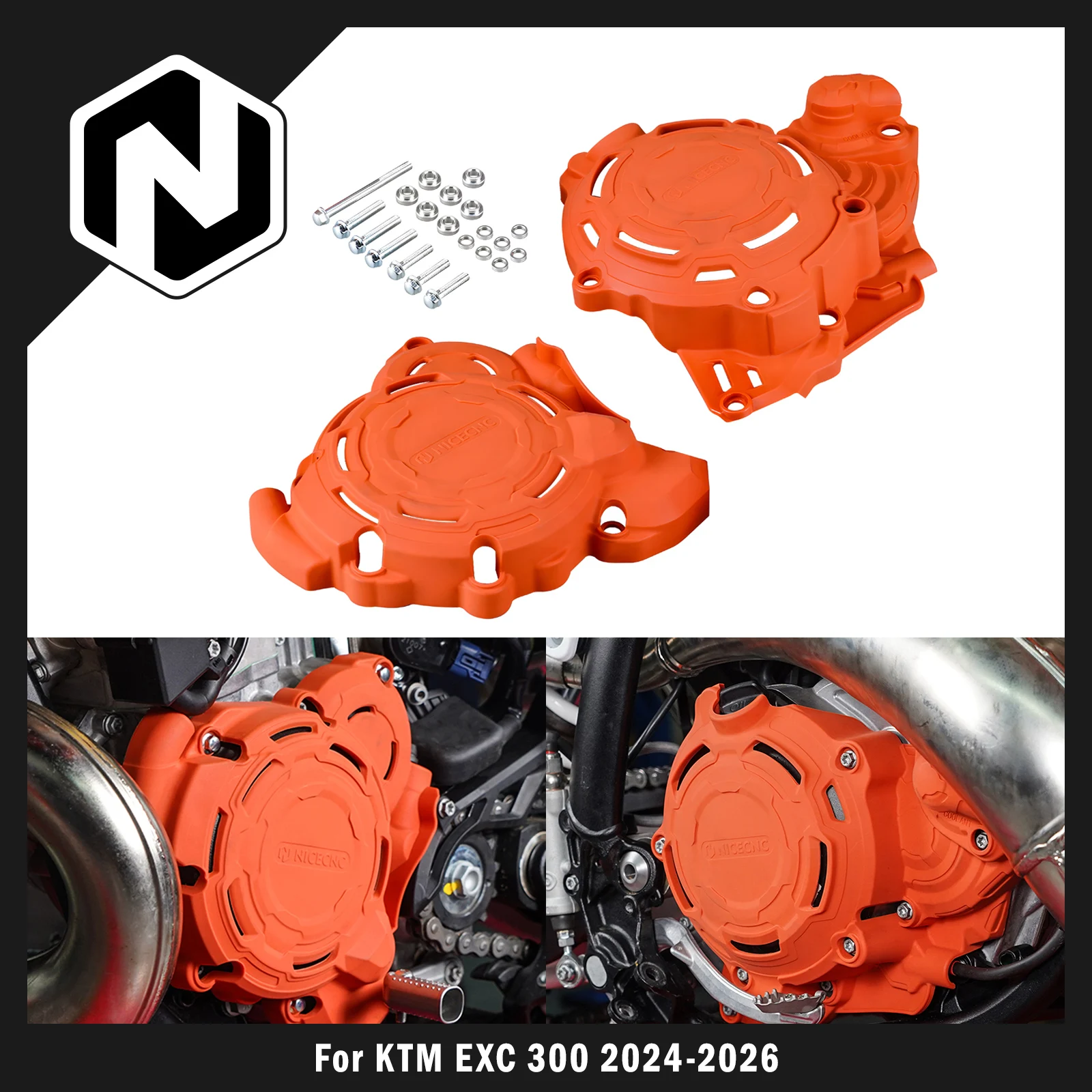 NICECNC For KTM EXC 300 EXC 250 XCW 300 2024-2026 SX 250 XC 250 300 2023-2026 Crankcase Ignition Clutch Cover For GasGas EC 300
NICECNC For KTM EXC 300 EXC 250 XCW 300 2024-2026 SX 250 XC 250 300 2023-2026 Crankcase Ignition Clutch Cover For GasGas EC 300