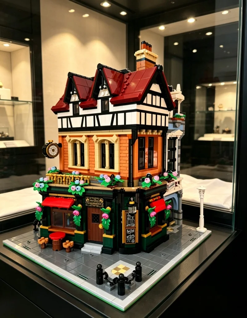 New MOC British Style Street View Building Model Building Blocks, Home Decor Ornaments, Holiday Gifts
New MOC British Style Street View Building Model Building Blocks, Home Decor Ornaments, Holiday Gifts