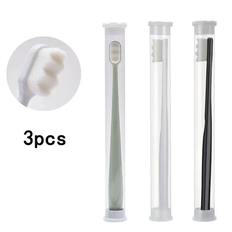 1/5 шт. ультратонкая мягкая зубная щетка с миллион нано щетинок для взрослых зубная щетка для глубокой чистки зубов портативная дорожная щетка
1/5 шт. ультратонкая мягкая зубная щетка с миллион нано щетинок для взрослых зубная щетка для глубокой чистки зубов портативная дорожная щетка