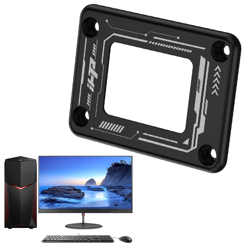 CPU Bending Correction Frame Bracket Aluminum Alloy Fixing Backplane CPU Installation Fixed Bracket for LGA1700-BCF Intel Gen 12
CPU Bending Correction Frame Bracket Aluminum Alloy Fixing Backplane CPU Installation Fixed Bracket for LGA1700-BCF Intel Gen 12