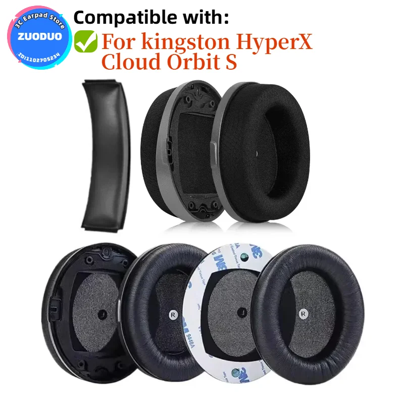 1 Pair Replacement foam Ear Pads pillow Cushion Cover for kingston HyperX Cloud Orbit S Headphone Headset EarPads
1 Pair Replacement foam Ear Pads pillow Cushion Cover for kingston HyperX Cloud Orbit S Headphone Headset EarPads