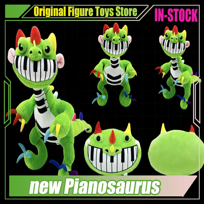 New Pianosaurus Plush Interactive Musical 33cm Green Dinosaur Musical Green Dinosaur Stuffed Doll Anime Kids Birthday Gift Toys
New Pianosaurus Plush Interactive Musical 33cm Green Dinosaur Musical Green Dinosaur Stuffed Doll Anime Kids Birthday Gift Toys