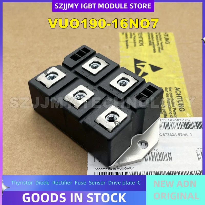 NEW ORIGINAL IN STOCK VUO190-08N07 VUO190-12NO7 VUO190-14NO7 VUO190-08NO7 VUO190-16NO7 IGBT Module
NEW ORIGINAL IN STOCK VUO190-08N07 VUO190-12NO7 VUO190-14NO7 VUO190-08NO7 VUO190-16NO7 IGBT Module