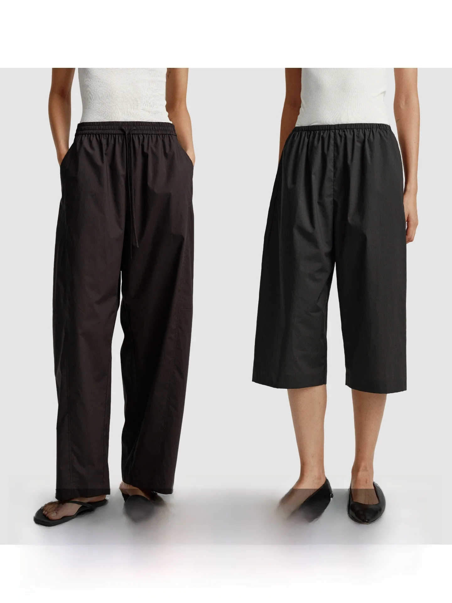 Ayuko High-Thread Count Combed Cotton Natural Pleated Elastic Waist Seven-Foot Knife- Pants Women's Casual Wide Leg Pants
Ayuko High-Thread Count Combed Cotton Natural Pleated Elastic Waist Seven-Foot Knife- Pants Women's Casual Wide Leg Pants