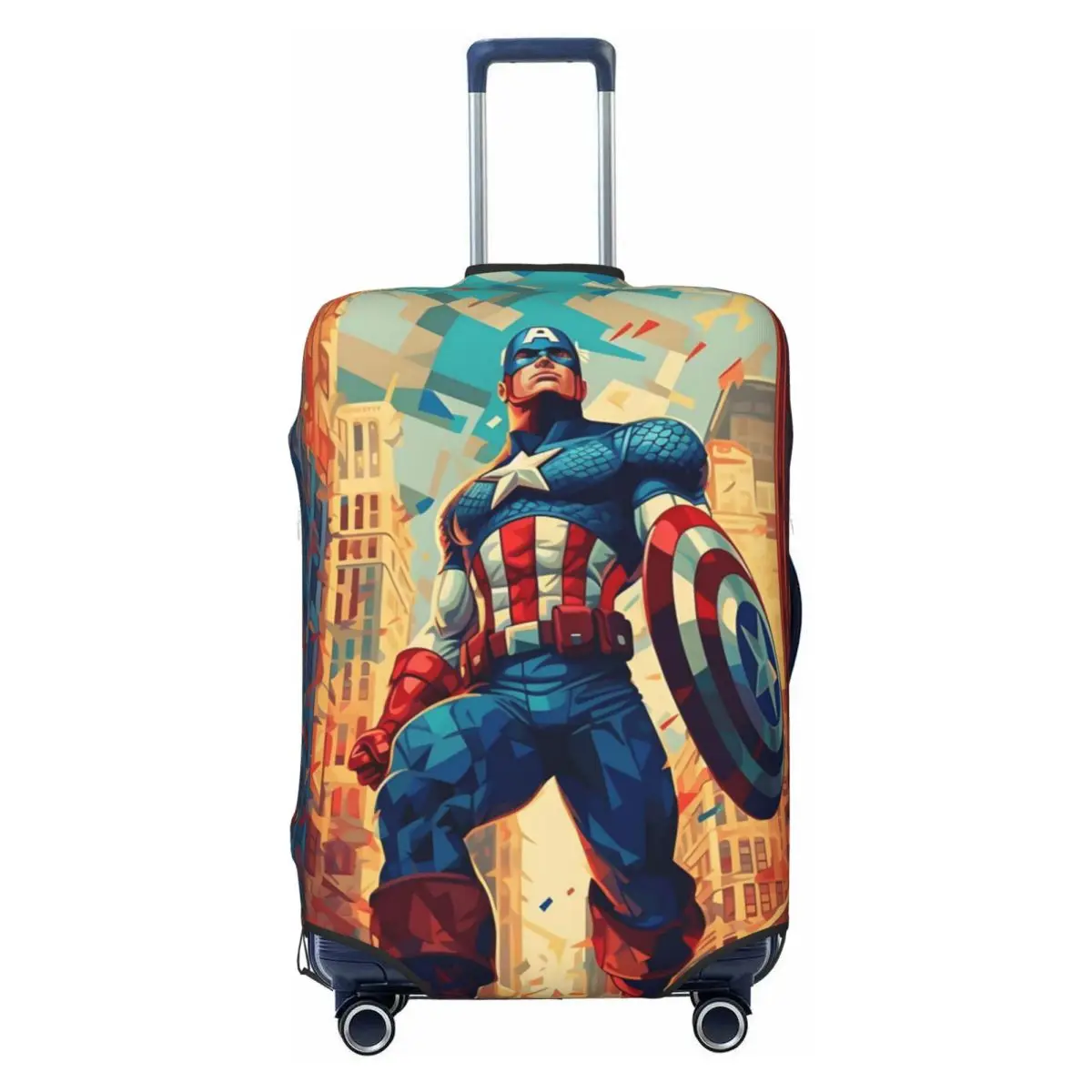 Custom Captain America Luggage Cover Funny Anime Cartoon Classical Film Suitcase Protector Covers Suit For 18-32 inch
Custom Captain America Luggage Cover Funny Anime Cartoon Classical Film Suitcase Protector Covers Suit For 18-32 inch