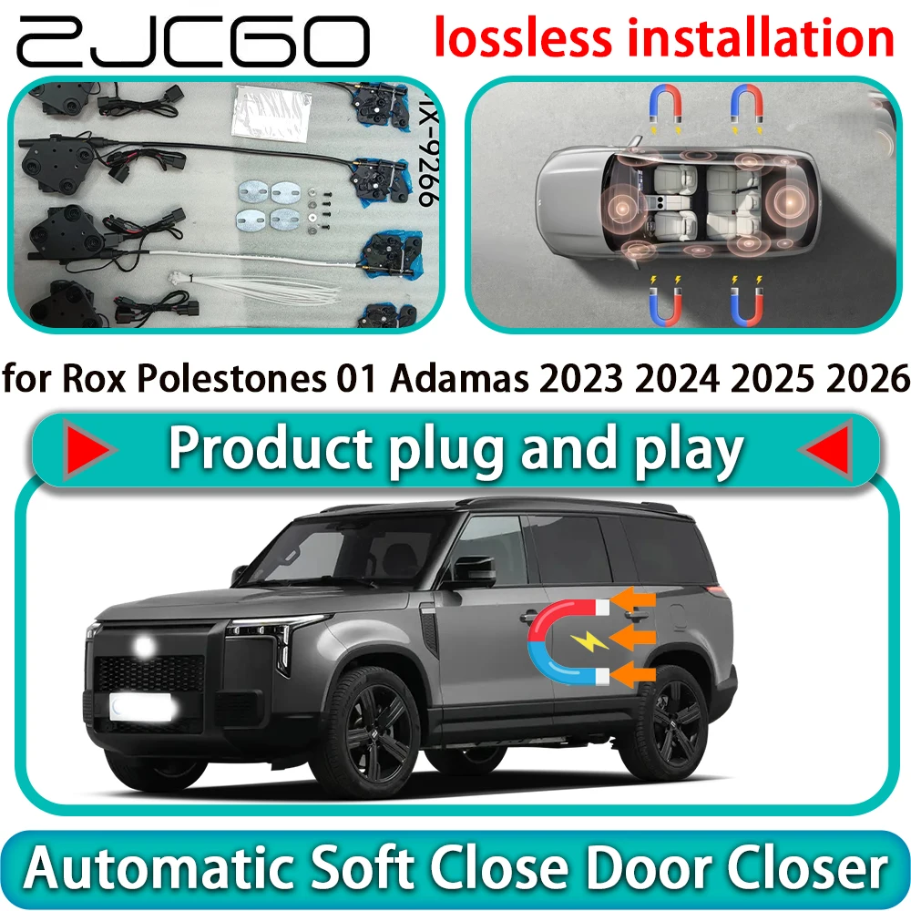 ZJCGO for Rox Polestones 01 Adamas 2023 2024 2025 2026 Auto Pull Soft Close Door Kit Power Latch Door Catch Soft Closing Assist
ZJCGO for Rox Polestones 01 Adamas 2023 2024 2025 2026 Auto Pull Soft Close Door Kit Power Latch Door Catch Soft Closing Assist