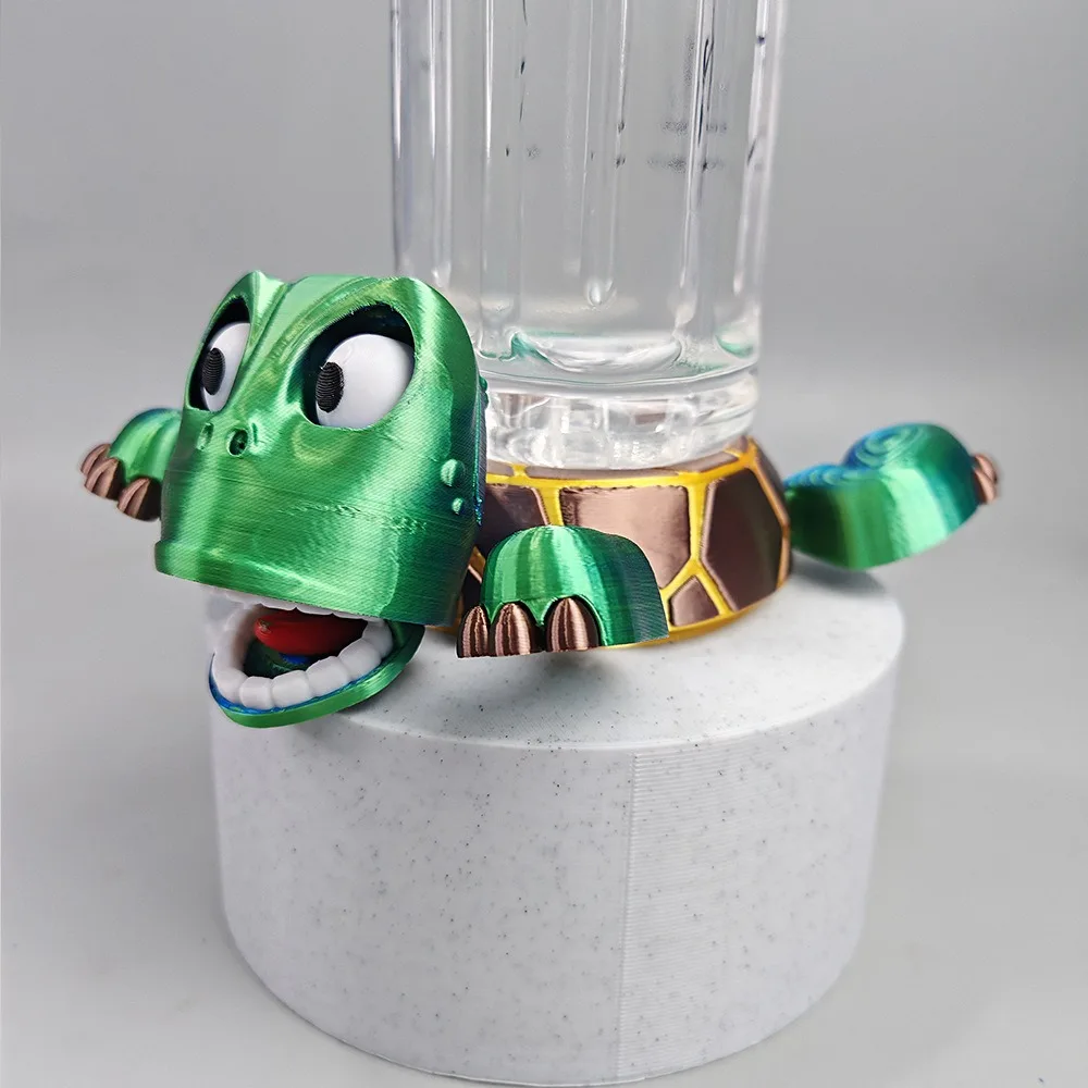 3D Printed Panicked Turtle Coaster Press Frightened Turtle Turtle Cup Pad Quirky Toys PLA Mug Holder Turtle Base Cup Mat
3D Printed Panicked Turtle Coaster Press Frightened Turtle Turtle Cup Pad Quirky Toys PLA Mug Holder Turtle Base Cup Mat
