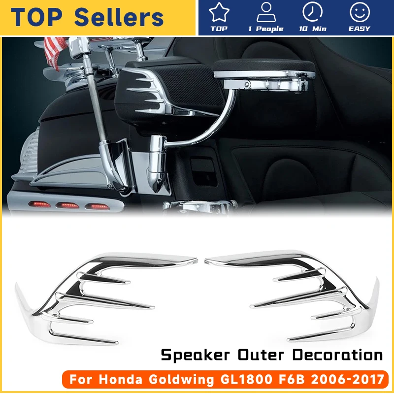 Для Honda Goldwing GL1800 2006-2017 Gold Wing GL 1800, хромированная Колонка для мотоцикла и пассажира, внешняя отделка, 2 шт.
Для Honda Goldwing GL1800 2006-2017 Gold Wing GL 1800, хромированная Колонка для мотоцикла и пассажира, внешняя отделка, 2 шт.