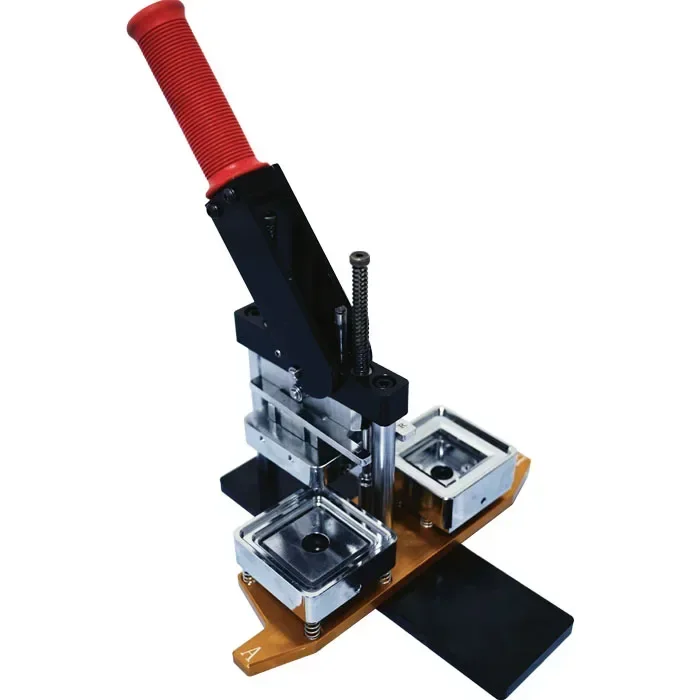 Hot Sales50*50MM 80*53MM Manual Rectangle Fridge Maker Machine All-Metal Tinplate Badge Making Machine With Mold
Hot Sales50*50MM 80*53MM Manual Rectangle Fridge Maker Machine All-Metal Tinplate Badge Making Machine With Mold