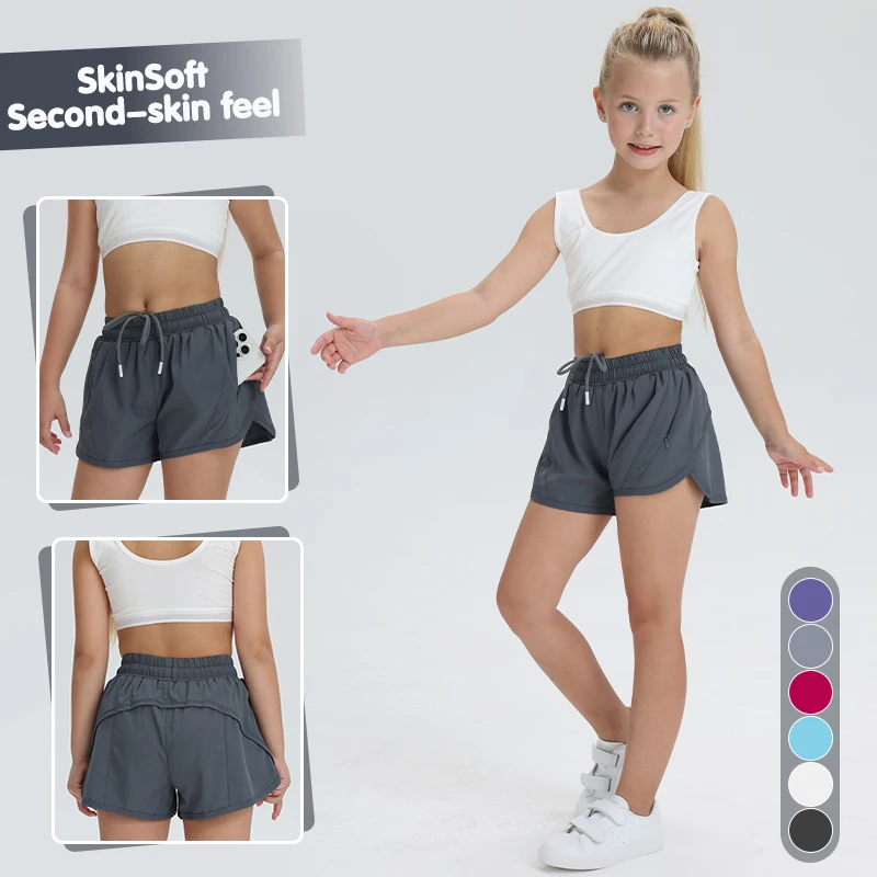 Girls Athletic Shorts Teen Kids Quick Dry Running Zip Pocket Lightweight Track Workout Shorts Children's Gym Riding Yoga Pants
Girls Athletic Shorts Teen Kids Quick Dry Running Zip Pocket Lightweight Track Workout Shorts Children's Gym Riding Yoga Pants