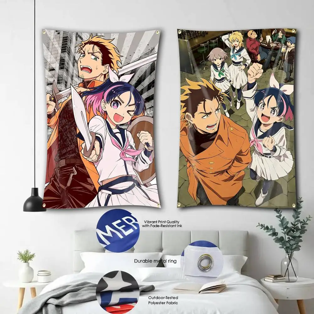 Yuusha Kuzu Anime Scum of the Brave Flag Tapestry Banner for Bedroom Living Room Outdoor Camping Custom Supported
Yuusha Kuzu Anime Scum of the Brave Flag Tapestry Banner for Bedroom Living Room Outdoor Camping Custom Supported