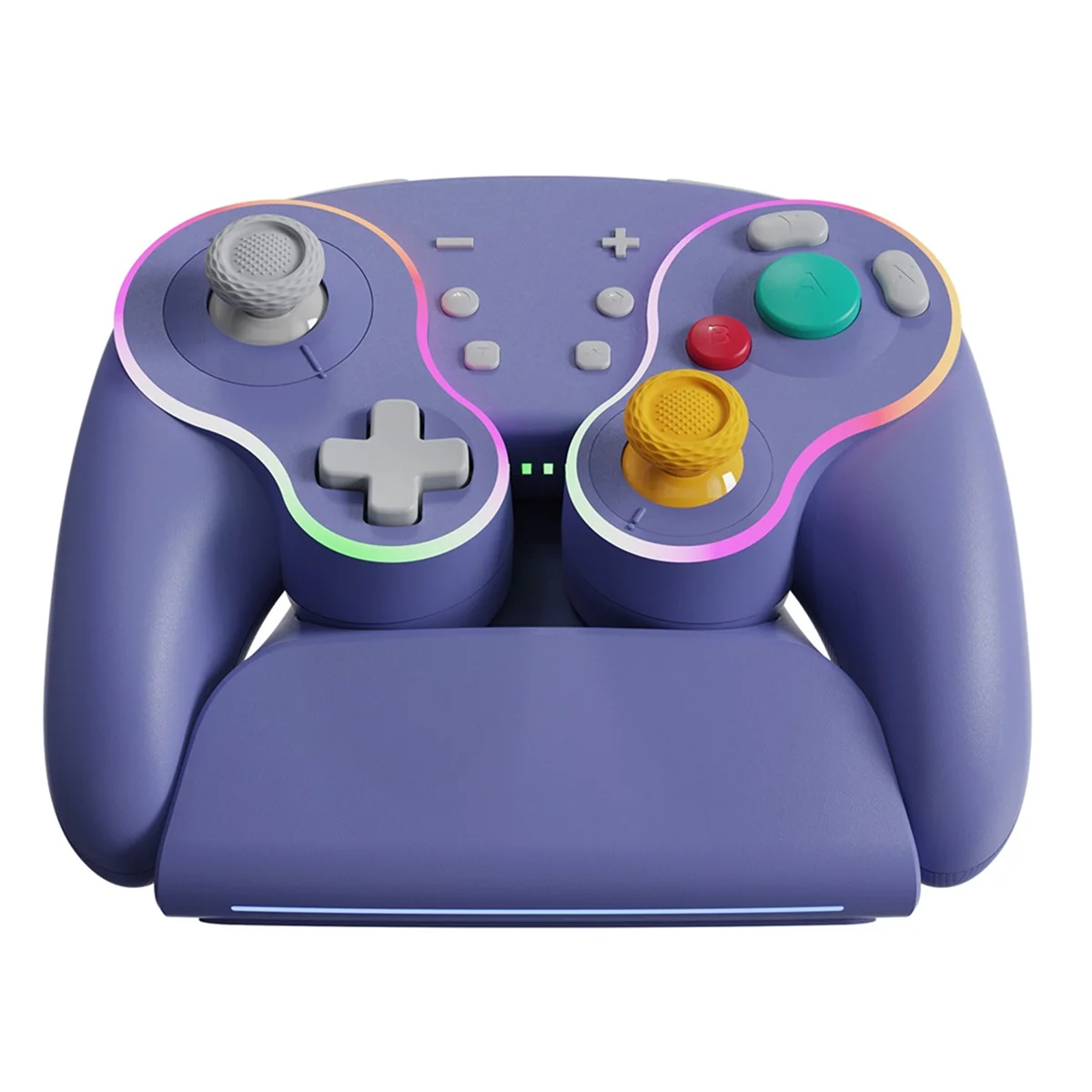 CCLCU For Nintendo Switch Pro Retro RGB Multicolor Light Wireless Gamepad with Fast Charging Dock Enhanced Grip C
CCLCU For Nintendo Switch Pro Retro RGB Multicolor Light Wireless Gamepad with Fast Charging Dock Enhanced Grip C