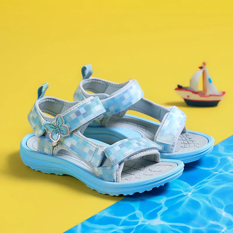 Girls Sandals Summer Children Sports Beach Sandals Lightweight Breathable Anti-slip Outdoor Kids Fashion Casual Walking Shoes
Girls Sandals Summer Children Sports Beach Sandals Lightweight Breathable Anti-slip Outdoor Kids Fashion Casual Walking Shoes