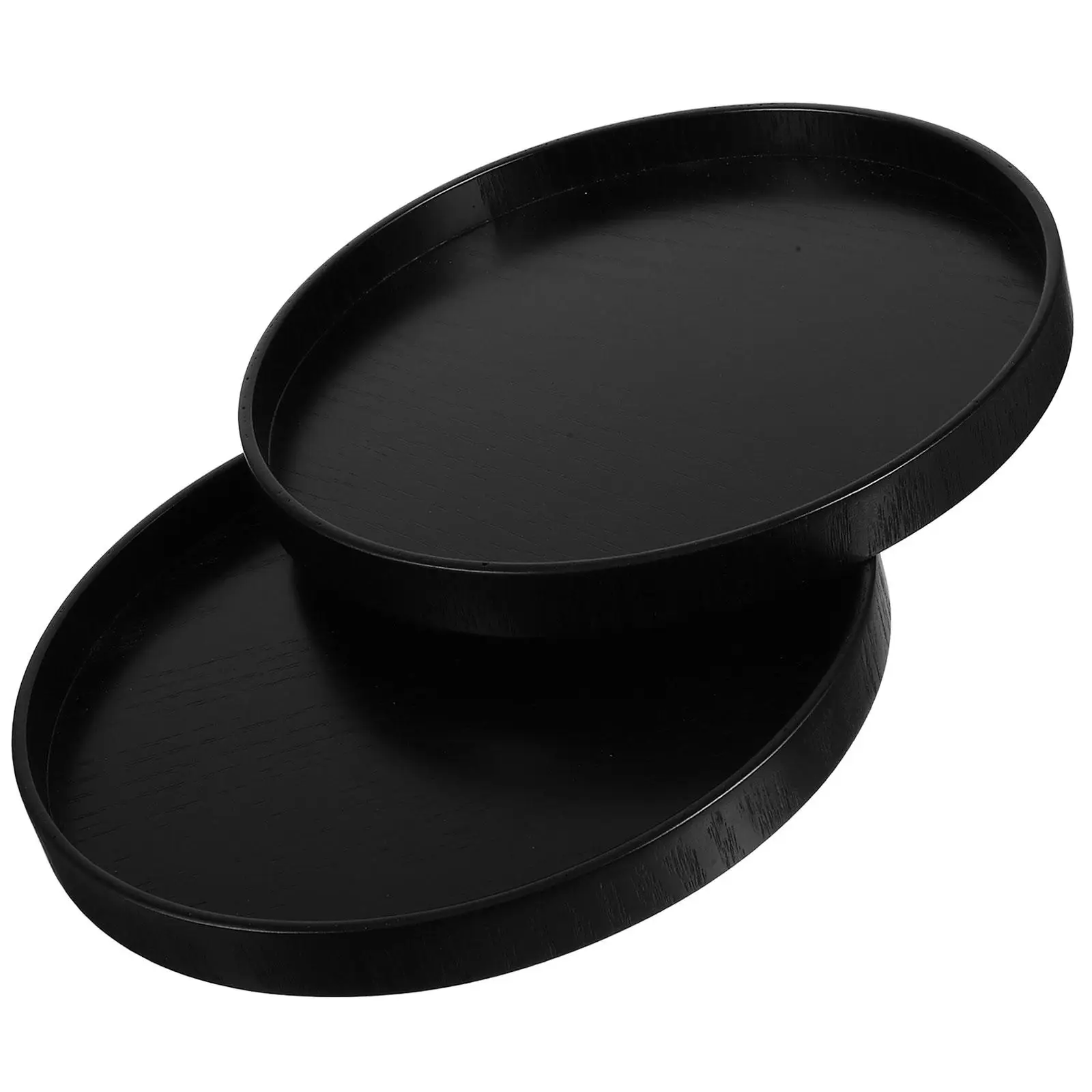2Pcs Wooden Trays 8Inch Round Black Home Decor Kitchen Counter Coffee Table Holder Wood Storage Tray
2Pcs Wooden Trays 8Inch Round Black Home Decor Kitchen Counter Coffee Table Holder Wood Storage Tray