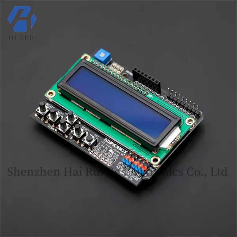 LCD KeypadShield V1.1 LCD display expansion board compatible with Arduino Uno controller
LCD KeypadShield V1.1 LCD display expansion board compatible with Arduino Uno controller