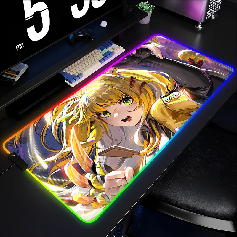 RGB Mouse Pad Gaming Accessories LED Computer Keyboard Pad Ju Fufu ZZZ Desk Mat For E-sports Zenless Zone Zero Gamer Mousepad
RGB Mouse Pad Gaming Accessories LED Computer Keyboard Pad Ju Fufu ZZZ Desk Mat For E-sports Zenless Zone Zero Gamer Mousepad