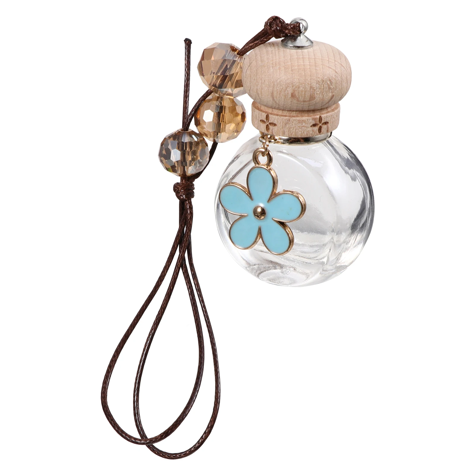 6ML Car Bottle Blue Flower Air Freshener Rearview Perfume Bottle Pendant Mirror Hanging Essential Oil Glass Car Decoration
6ML Car Bottle Blue Flower Air Freshener Rearview Perfume Bottle Pendant Mirror Hanging Essential Oil Glass Car Decoration