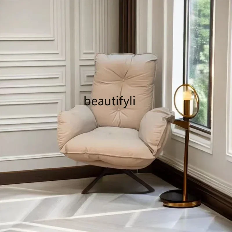 Italian down rotating single sofa chair light luxury lazy high back chair living room leather leisure chair
Italian down rotating single sofa chair light luxury lazy high back chair living room leather leisure chair