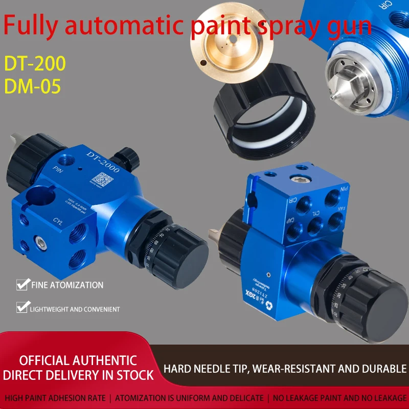 DT-2000 Automatic Spraying Tool Special Paint Spray Gun For Assembly Line Reciprocating Machine Hot Selling Automatic Spray Gun
DT-2000 Automatic Spraying Tool Special Paint Spray Gun For Assembly Line Reciprocating Machine Hot Selling Automatic Spray Gun