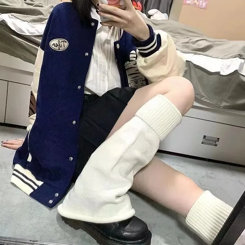 New Japanese Lolita Sweet Girl Leg Warmer Knit Socks Wool Ball Knitted Foot Cover Cosplay Women Autumn Winter Heap Heap Socks
New Japanese Lolita Sweet Girl Leg Warmer Knit Socks Wool Ball Knitted Foot Cover Cosplay Women Autumn Winter Heap Heap Socks