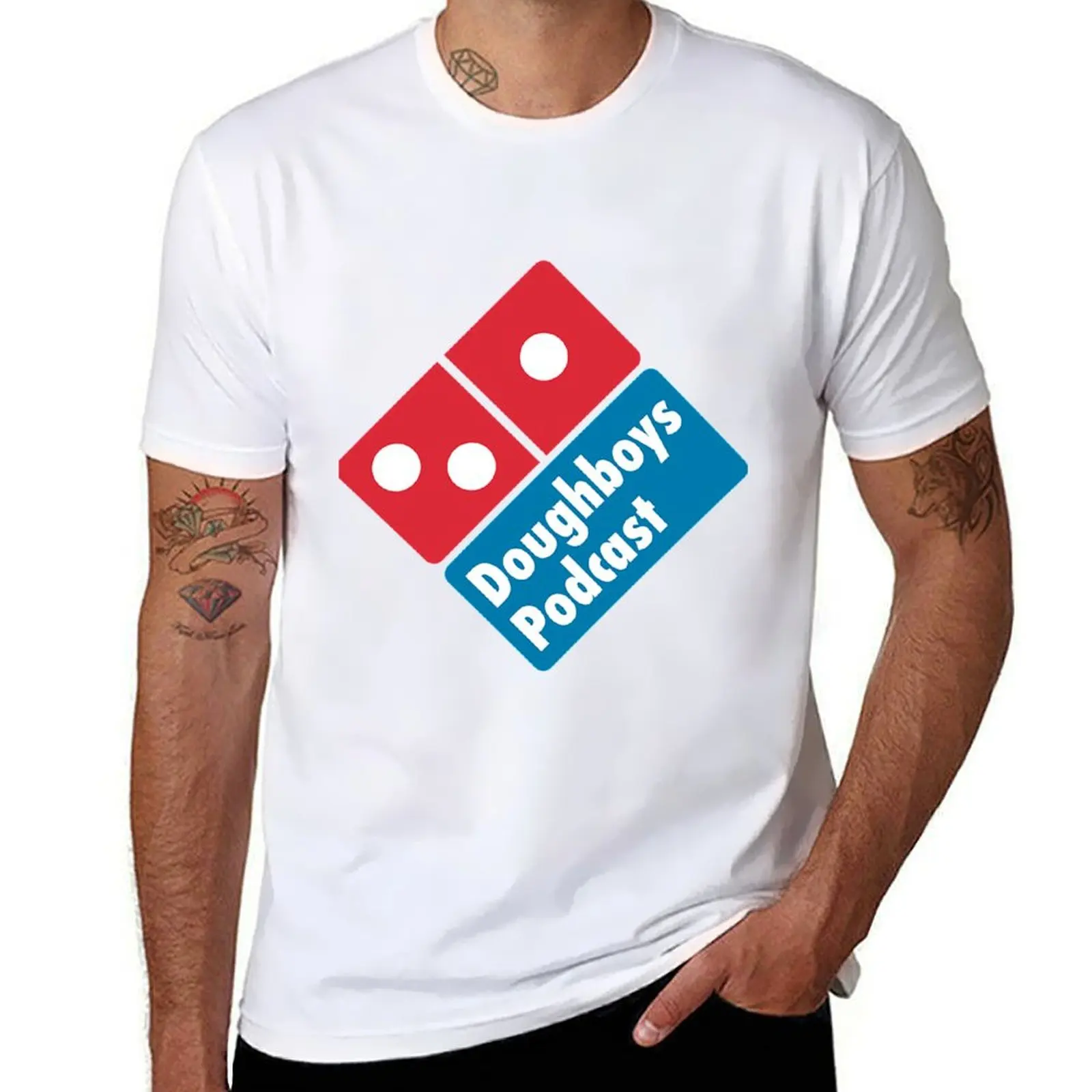 Doughboys Dominos T-Shirt man t shirt cotton high quality t shirts for man pack white T-Shirt
Doughboys Dominos T-Shirt man t shirt cotton high quality t shirts for man pack white T-Shirt