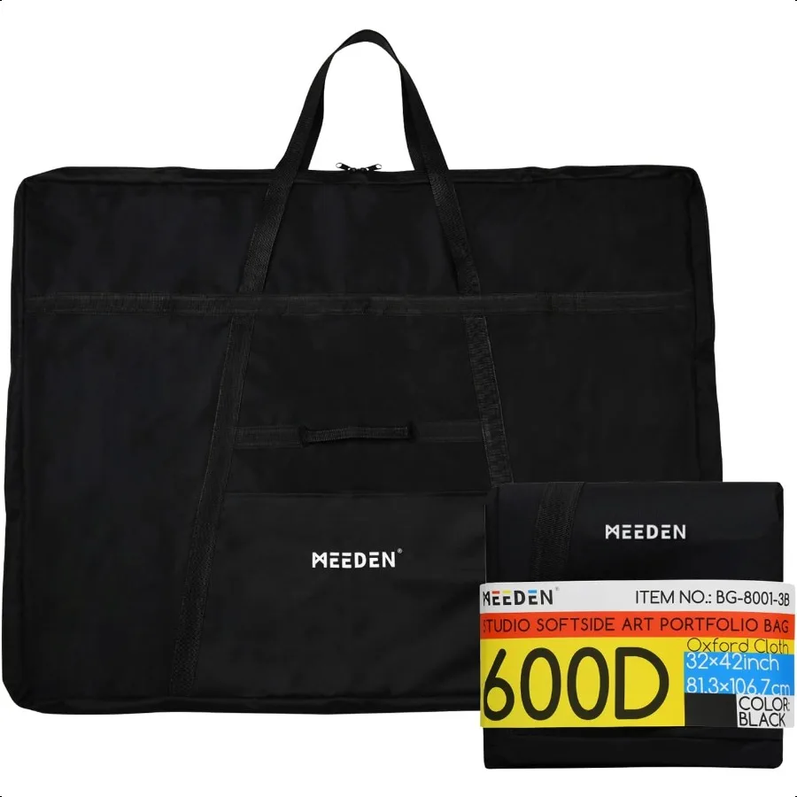 MEEDEN Soft Art Portfolio Bag: 32 x 42 Inch Black Art Canvas Portfolio Case Waterproof 600D Oxford Carrying Storage Case for Ar
MEEDEN Soft Art Portfolio Bag: 32 x 42 Inch Black Art Canvas Portfolio Case Waterproof 600D Oxford Carrying Storage Case for Ar