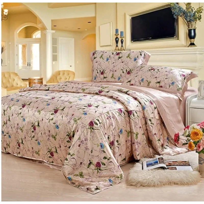 100% Floral Print nature Mulberry Silk Pillow Cover Envelope Closure for Hair and Skin 19x29 Inch Gifts for Women Men
100% Floral Print nature Mulberry Silk Pillow Cover Envelope Closure for Hair and Skin 19x29 Inch Gifts for Women Men