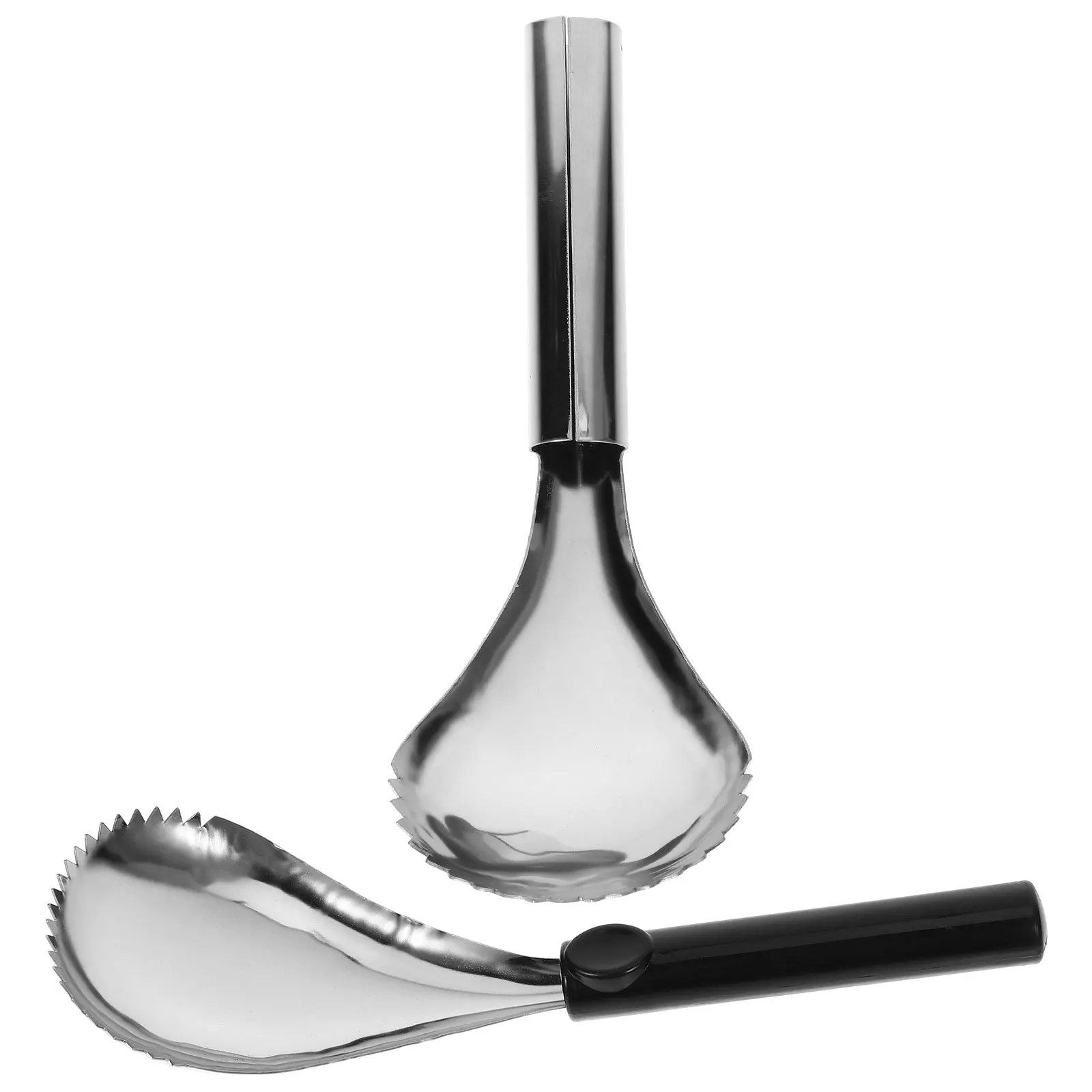 2PCS Stainless Steel Pumpkin Corer Scoop Lightweight Kitchen Tool Serrated Edges Core Removing Tools Black Pepper
2PCS Stainless Steel Pumpkin Corer Scoop Lightweight Kitchen Tool Serrated Edges Core Removing Tools Black Pepper