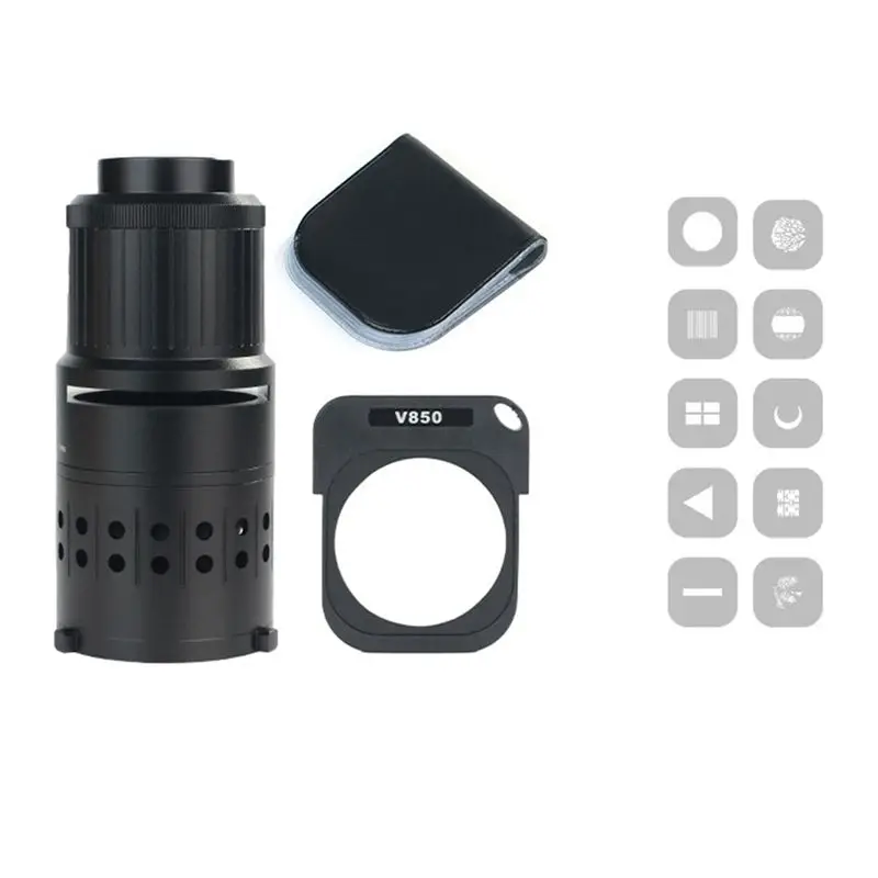 M01K V850 Mini Bowens Mount Photography Spotlight Plug-In Condenser Optical Focusing Projection For Ulanzi 40W Pro Light
M01K V850 Mini Bowens Mount Photography Spotlight Plug-In Condenser Optical Focusing Projection For Ulanzi 40W Pro Light