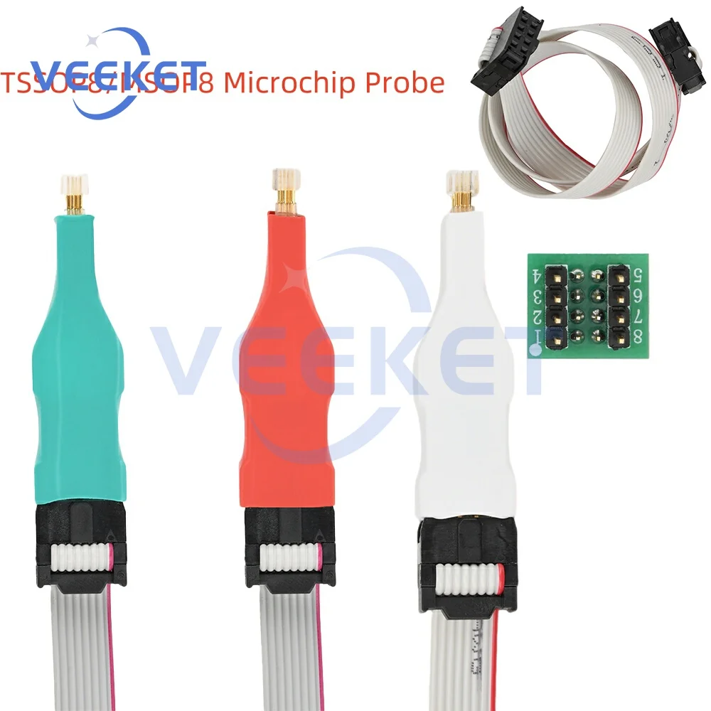 TSSOP8/MSOP8 Microchip Spring Pin Burner Read/Write Test Probe Car Instrumentation Program Download 30cm
TSSOP8/MSOP8 Microchip Spring Pin Burner Read/Write Test Probe Car Instrumentation Program Download 30cm