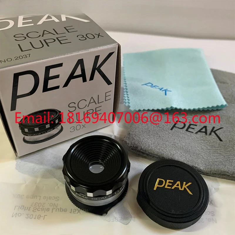 1pcs PEAK2037-30x graduated magnifying glass peakSCALE LUPE2037-30x magnifying glass
1pcs PEAK2037-30x graduated magnifying glass peakSCALE LUPE2037-30x magnifying glass