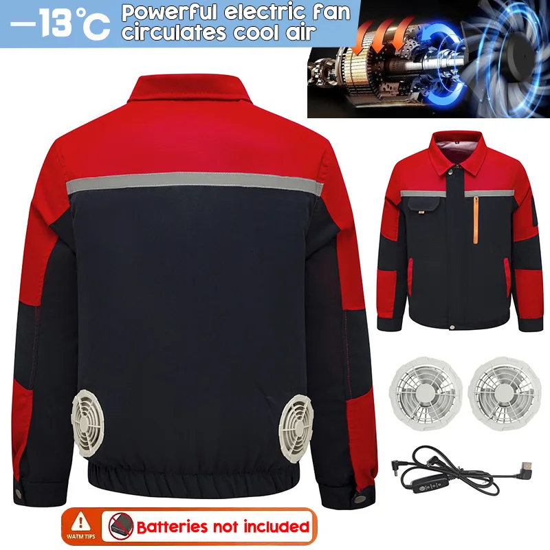 New Air Conditioning Clothes Fan Clothes Cooling Work Clothes Cooling Unisex Summer Cool Outdoor Work Clothes Outerwear Fishing
New Air Conditioning Clothes Fan Clothes Cooling Work Clothes Cooling Unisex Summer Cool Outdoor Work Clothes Outerwear Fishing