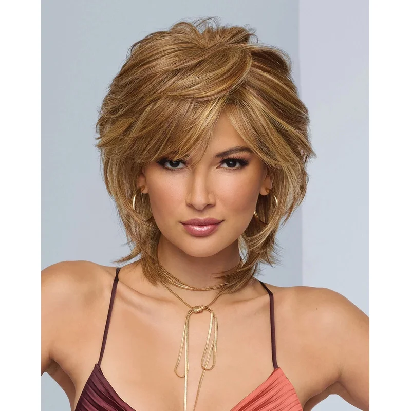 New Fashion Gorgeous Women's Golden Brown Wigs 12 In
New Fashion Gorgeous Women's Golden Brown Wigs 12 In