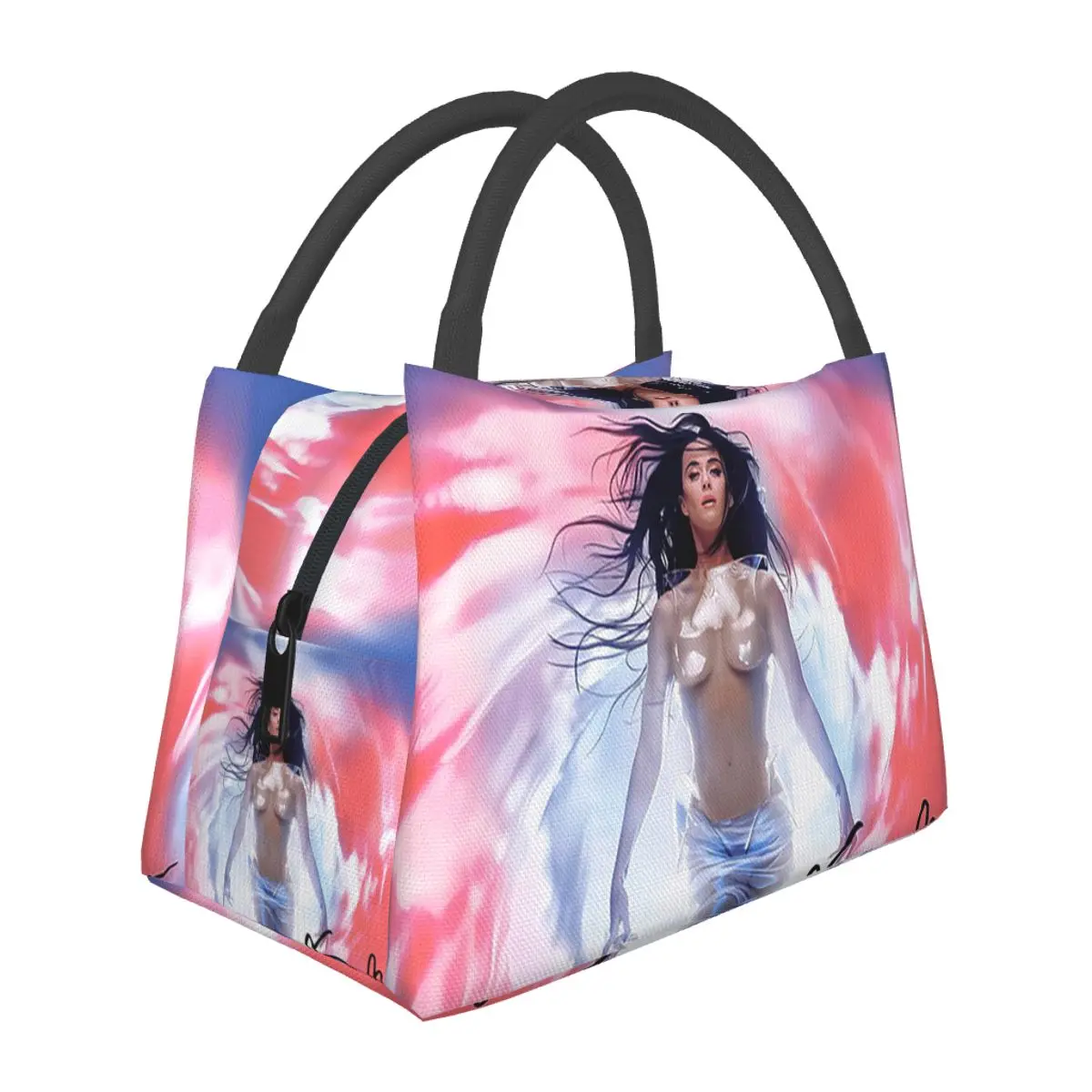 Термосумка для обедов с автографом Кэти Перри для женщин, портативный контейнер для хранения еды, термосумка-холодильник для бенто-боксов
Термосумка для обедов с автографом Кэти Перри для женщин, портативный контейнер для хранения еды, термосумка-холодильник для бенто-боксов