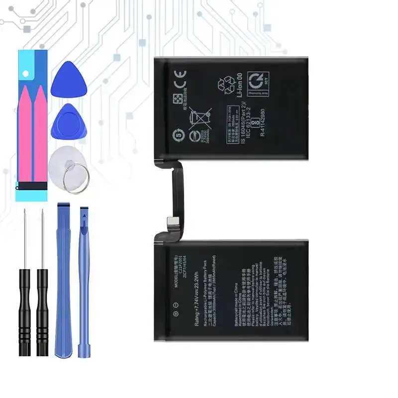 3000mAh High Performance Mobile Phone Battery For Asus Rog Phone 5 5S Pro 4Pro 5SPro ZS673KS I005DA I005DB C21P2001
3000mAh High Performance Mobile Phone Battery For Asus Rog Phone 5 5S Pro 4Pro 5SPro ZS673KS I005DA I005DB C21P2001