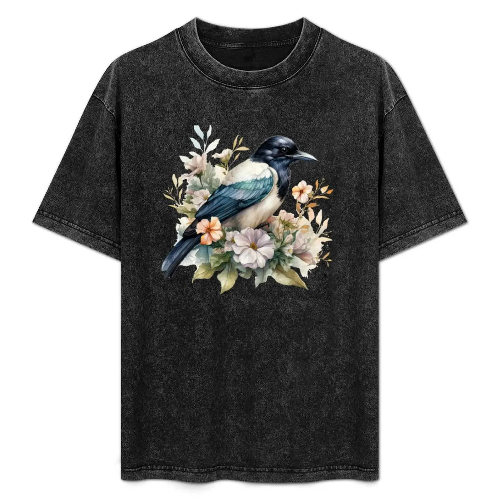 Floral Magpie T-Shirt Plus Size Short Sleeve T-Shirt
Floral Magpie T-Shirt Plus Size Short Sleeve T-Shirt