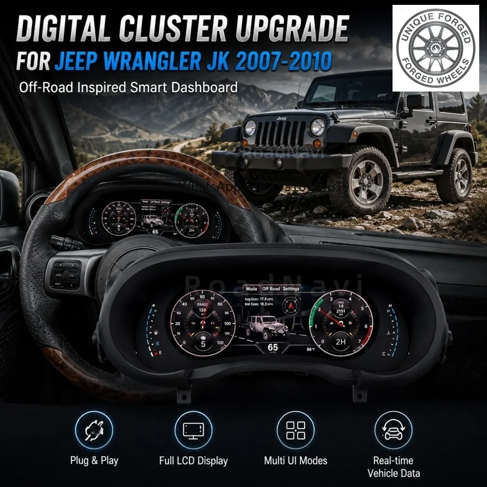 26style BC RoadNavi Car Auto Speedometer for Jeep Wrangler JK 2007-2010 LCD Digital Cluster Car Upgrade Dashboard Instrument
26style BC RoadNavi Car Auto Speedometer for Jeep Wrangler JK 2007-2010 LCD Digital Cluster Car Upgrade Dashboard Instrument